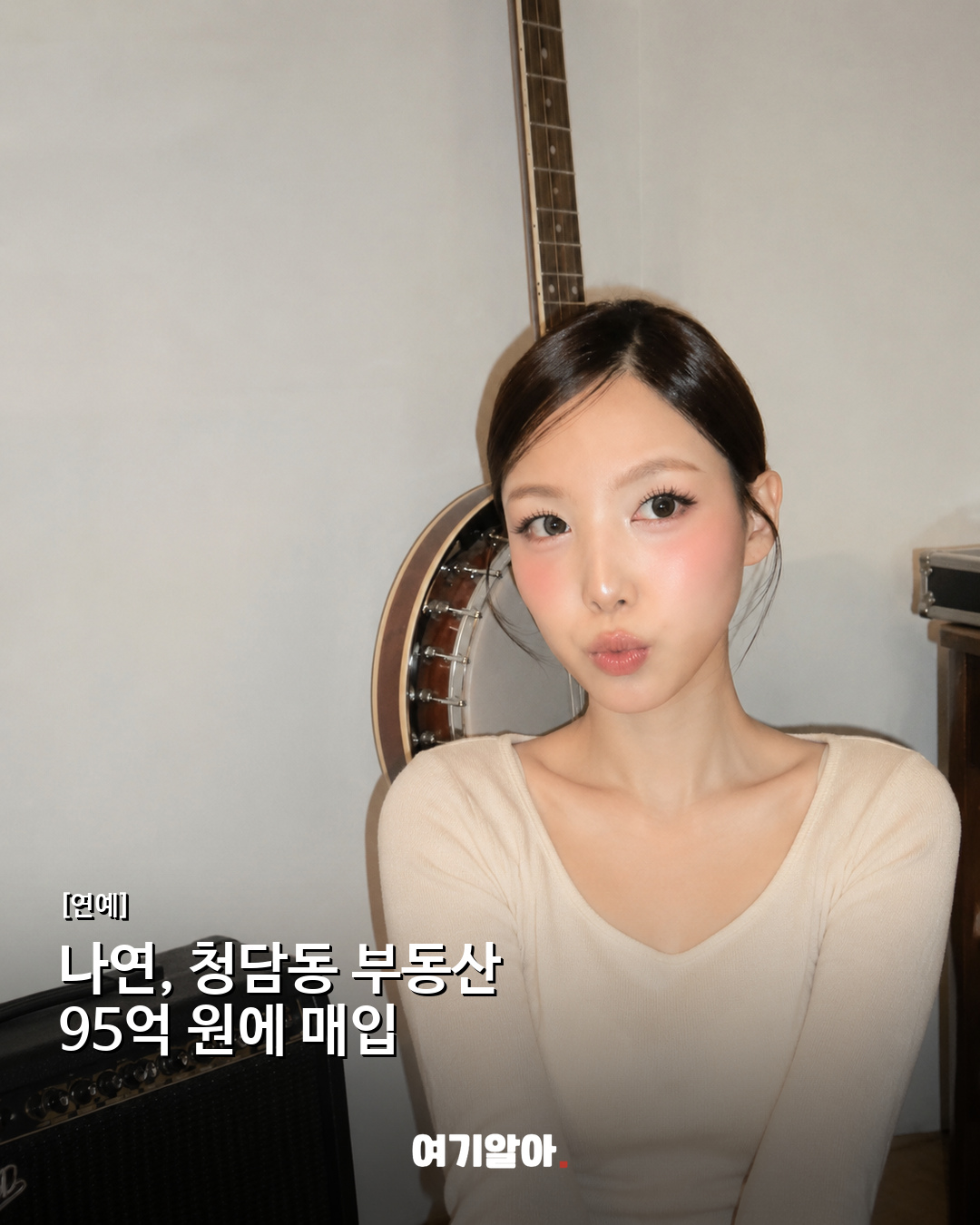 나연, 청담동 부동산 95억 원에 매입