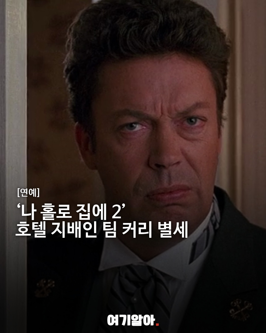 ‘나 홀로 집에 2’ 호텔 지배인 팀 커리 별세