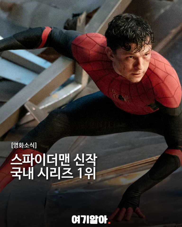 스파이더맨: 브랜드 뉴 데이, 국내 시리즈 최고 흥행 기록