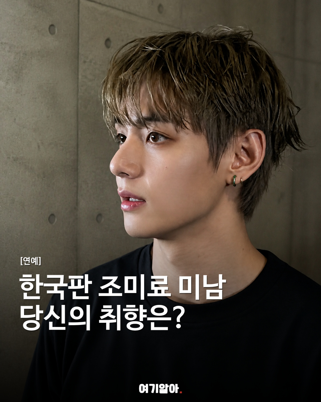 한국판 조미료 미남, 어떤 얼굴이 떠오르나요?