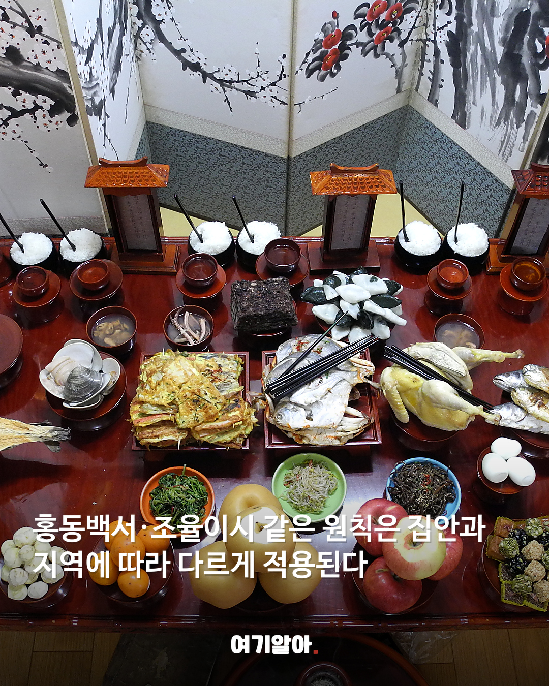 매번 헷갈리는 차례상 기본 순서만 기억하자 04페이지