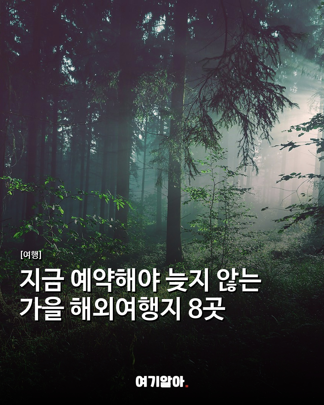 지금 예약해야 늦지 않는 가을 해외여행지 8곳