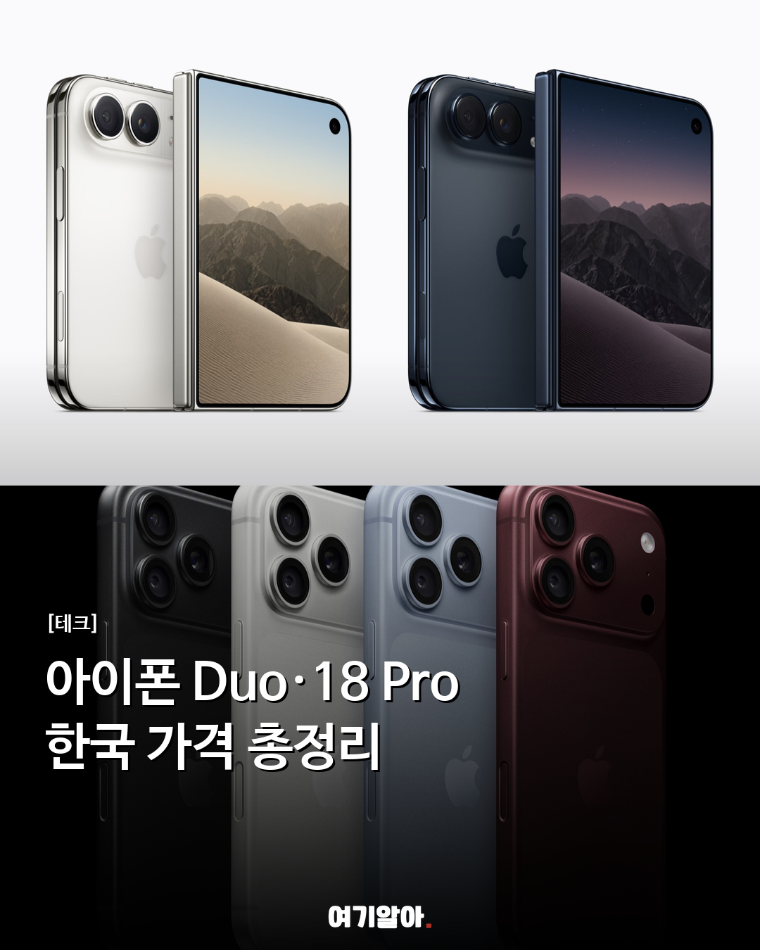 아이폰 Duo·18 Pro 한국 가격 총정리