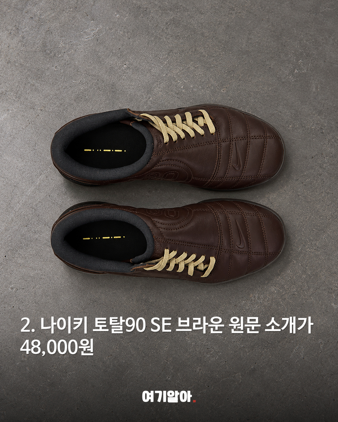 나이키 토탈90 SE 브라운 48,000원